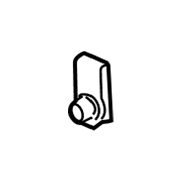 Ford -W710650-S439 Nut - Spring