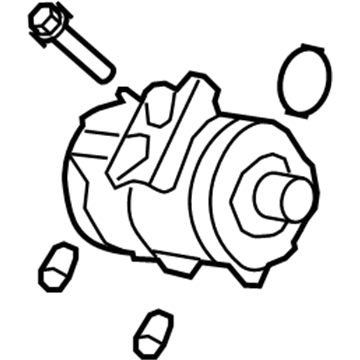 Ford 9L3Z-19703-E Compressor Assembly