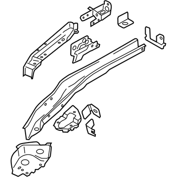 Ford FV6Z-5810124-A Member Assembly - Floor Side Rear