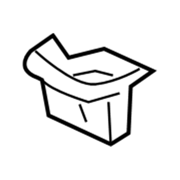 -W708942-S439 Ford Headlamp Assembly Nut Illustration 1 of 1