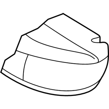 Ford 5W7Z-54600A88-BA Pad - Rear Seat Cushion