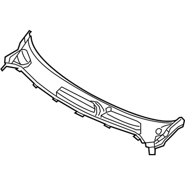 Ford AE8Z-54018A16-A Grille - Cowl Top