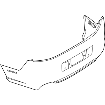 Ford Bumper Cover - DR3Z-17K835-BAPTM