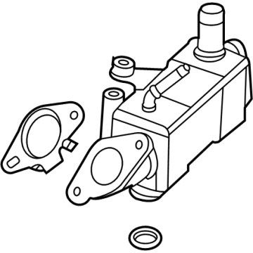 Lincoln LX6Z-9F464-C Cooler - EGR