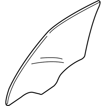 Mercury 8L8Z-7821411-A Glass - Door