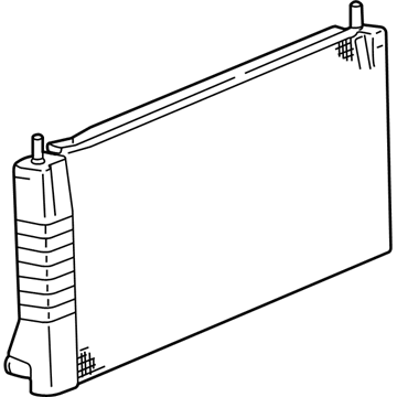 Ford H2MZ-8005-D Radiator Assembly