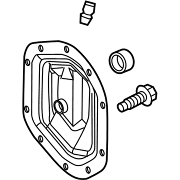 Ford 7E5Z-4033-A Cover - Rear Axle Housing
