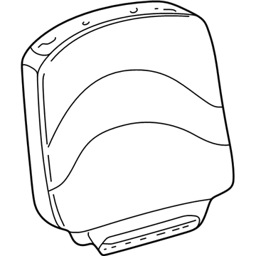 Ford 5W7Z-5464811-AA Pad - Seat Back
