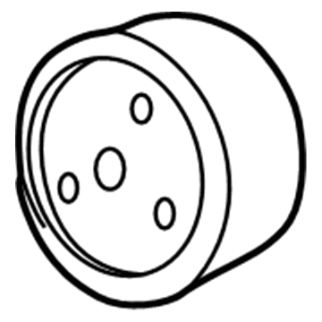 Ford XS4Z-8509-AA Pulley - Water Pump