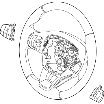 Ford SZ6Z-3600-CA Steering Wheel