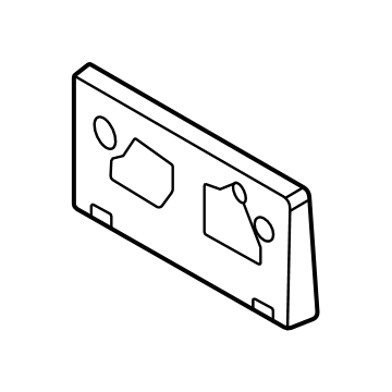 Ford S1PZ-17A385-AA License Bracket
