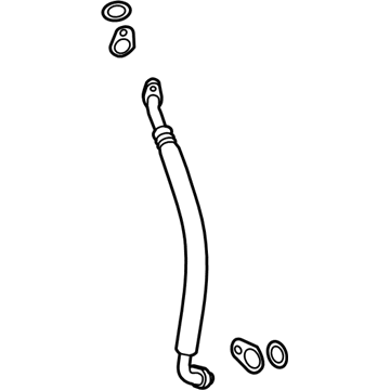 FV6Z-19D742-A Ford A/C Hose Illustration 1 of 1