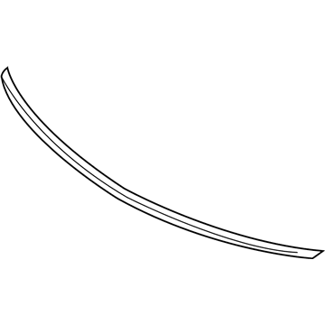 7A1Z-16856-A Ford Front Molding Illustration 1 of 1