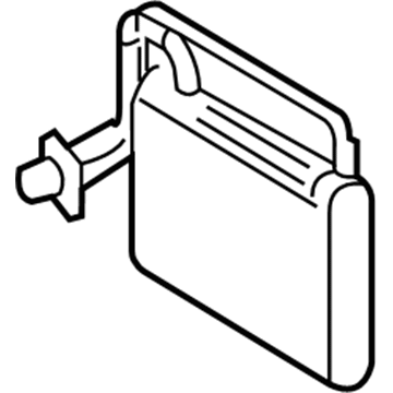 Ford 6E5Z-19860-AA Evaporator Assembly