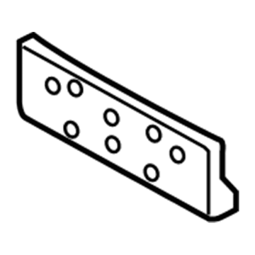 Ford FB5Z-17A385-BA Bracket - License Plate