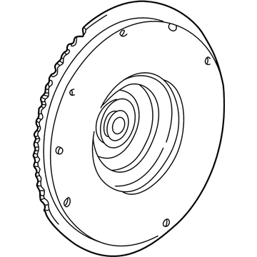 Ford F1TZ-6375-BA Flywheel Assembly