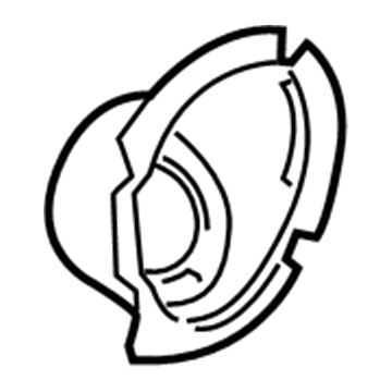 Ford 9L1Z-9A212-A Bezel 9L1Z-9A212-A Ford Bezel Illustration 1 of 1