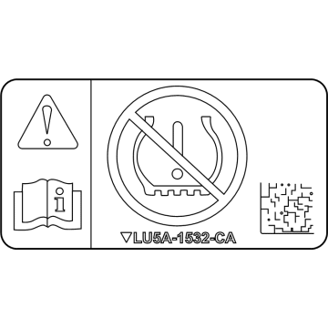 Ford LU5Z-1532-A Decal