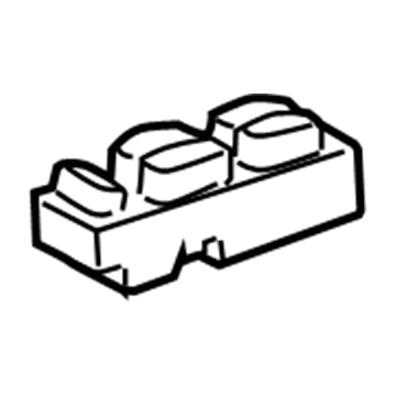 Ford 6L2Z-14529-BAA Switch - Window Control - Double