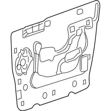 Ford 7L2Z-78237A04-B Shield - Protection Front