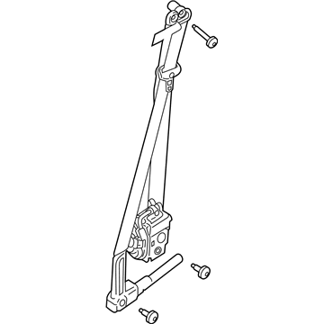 Ford KB3Z-21611B08-AA Pretensioner - Seat Belt Retractor