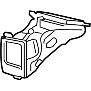 Ford 6F2Z-19A618-AA Duct - Air