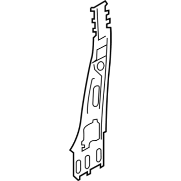 Ford FT4Z-5824382-C Panel Assembly - B Pillar - Inner