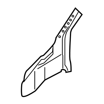 Ford FT4Z-5802508-A A Pillar Assembly