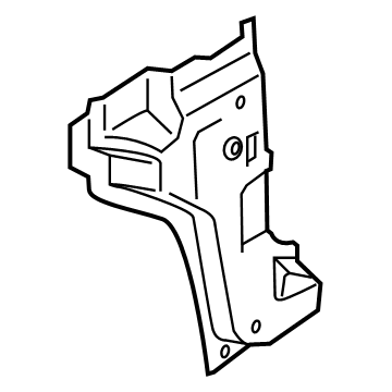 Ford KT4Z-5802638-A Reinforcement - "A" Pillar