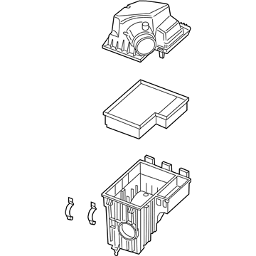 Ford JK4Z-9600-B Cleaner Assembly - Air