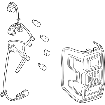Ford N1WZ-13404-AV Tail Lamp Assembly