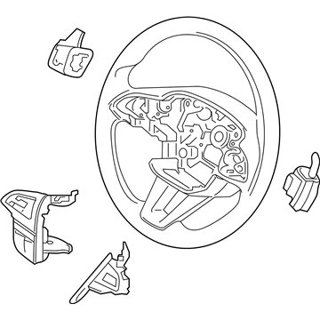 Ford GJ5Z-3600-AA Wheel Assembly - Steering