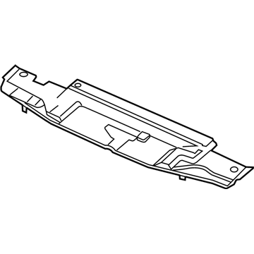 3W7Z-8C291-AA Ford Sight Shield, Front Illustration 1 of 1