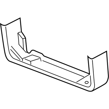 Ford 6W1Z-8125-A Lower Tie Bar, Front 6W1Z-8125-A Ford Lower Tie Bar, Front Illustration 1 of 1