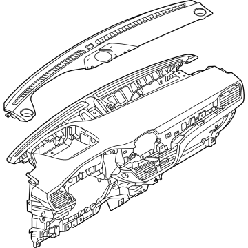 Ford LJ6Z-7804320-AC Panel - Instrument