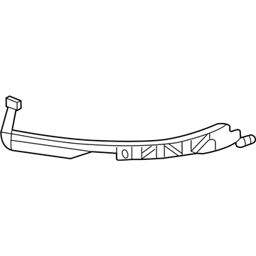 Lincoln 6H6Z-17C972-AA Bracket - Bumper Mounting