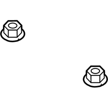 Ford -W520412-S437 Nut