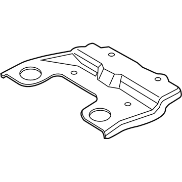 Ford AE8Z-10A666-A Support - Battery Tray
