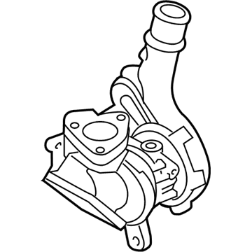 Ford LU2Z-6K682-A Turbocharger Assembly