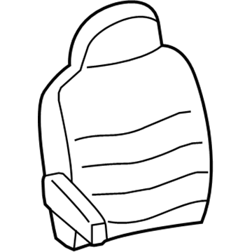 Ford XC3Z-2564416-EAC Cover Assembly - Front Seat