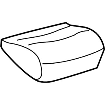 Ford F81Z-2562900-EAA Cover Assembly - Seat Cushion