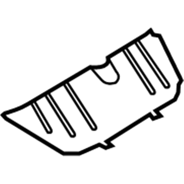Ford FR3Z-6311251-A Extension - Rear Floor Panel - Side
