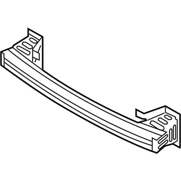 Mercury AE5Z-17757-A Bumper Assembly - Front