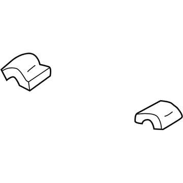 F57Z-7861748-A Ford Seat Support Rear Cover Illustration 1 of 1