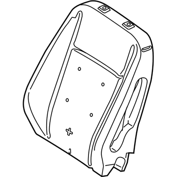 Ford CJ5Z-7864811-A Pad - Seat Back
