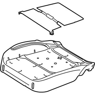 Ford CJ5Z-78632A23-C Pad Assembly - Front Seat Heating
