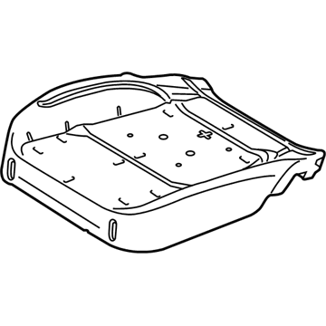 Ford FJ5Z-78632A23-B Pad - Seat Cushion