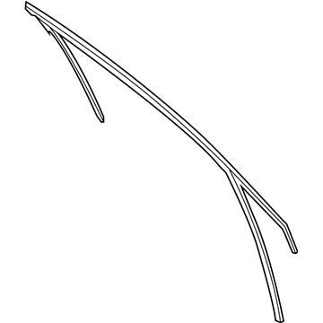 Ford AM5Z-5821596-B Weatherstrip - Door Glass Channel