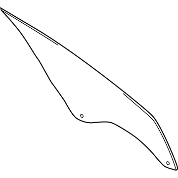 Ford GM5Z-5821410-A Glass - Door