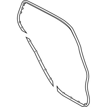 Lincoln LJ7Z-7825324-A Weatherstrip